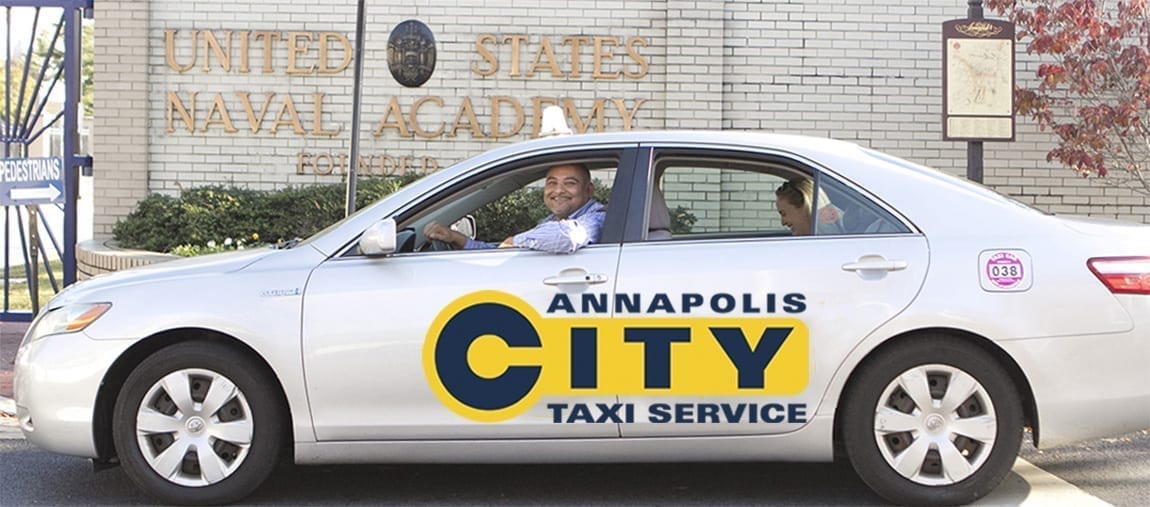 Annapolis City Taxi by the Naval Academy